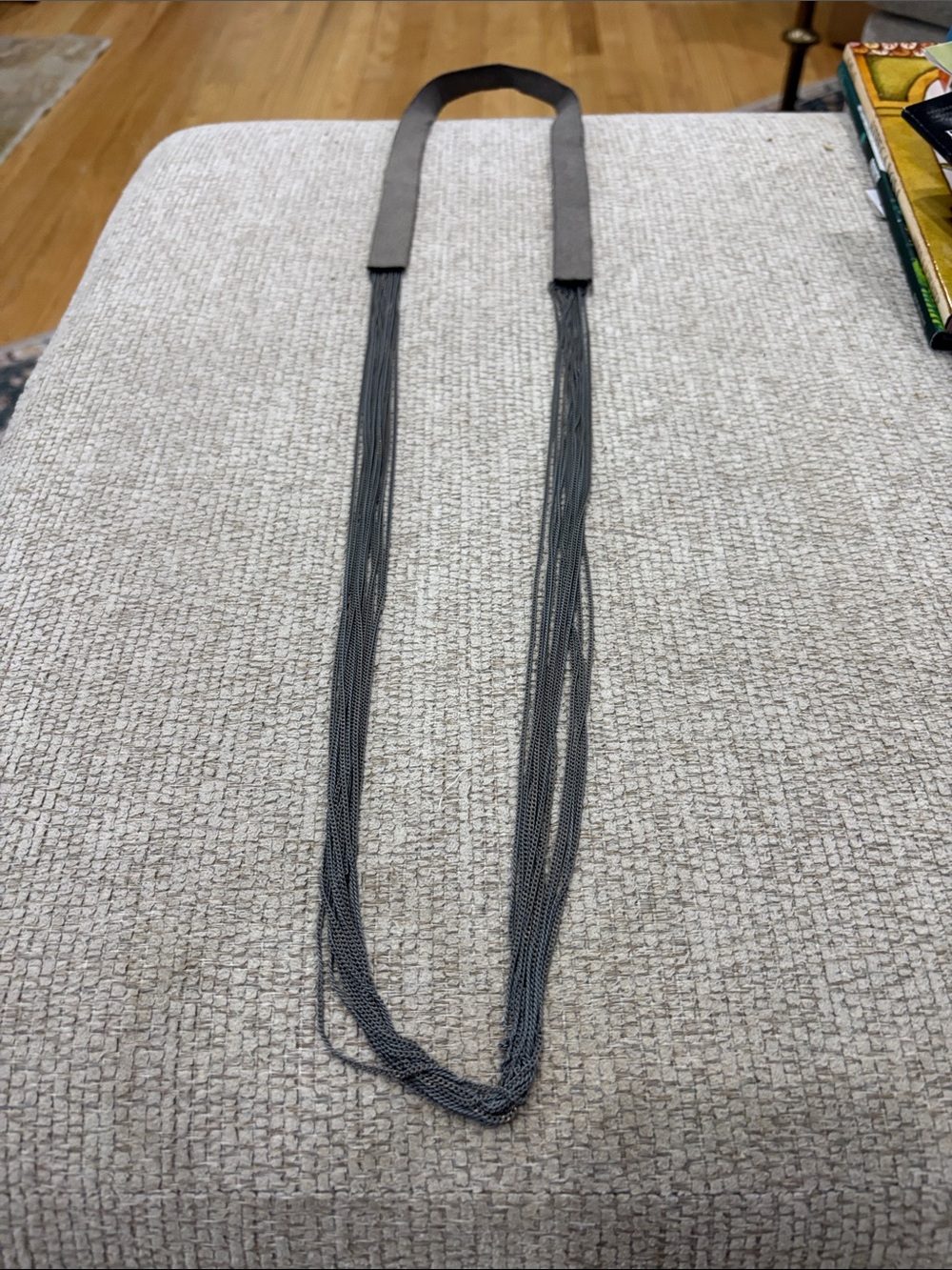 Black Multi-Strand Necklace for Women